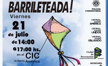 Barrileteada en Barrio América